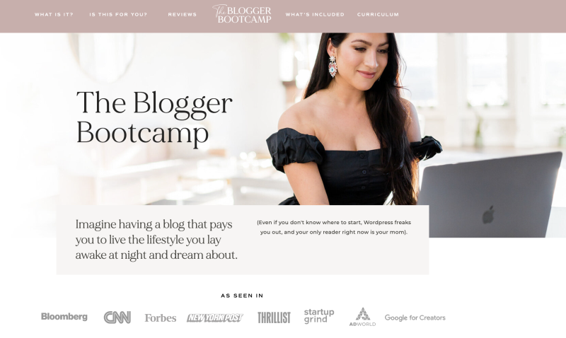 The Blogger Bootcamp by Christina Galbato