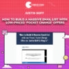 Justin Goff – How To Build A Massive Email List With Low-Priced ‘Pocket Change’ Offers