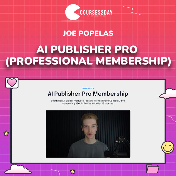 Joe Popelas – AI Publisher Pro (Professional Membership)