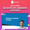 Matt Barker – 30 Days of LinkedIn Content