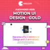 Alexander Hess – Motion UI Design · Gold