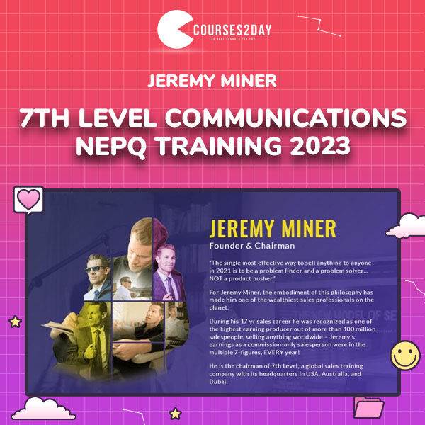 7th Level Communications – NEPQ Training 2023 – Jeremy Miner