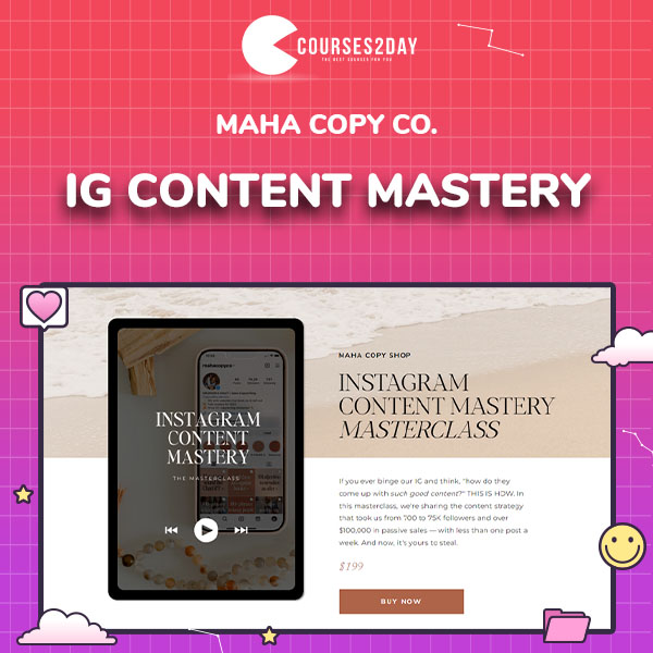 Maha Copy Co. – IG Content Mastery