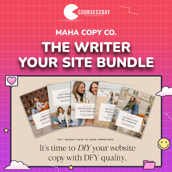 Maha Copy Co. – The Writer Your Site Bundle