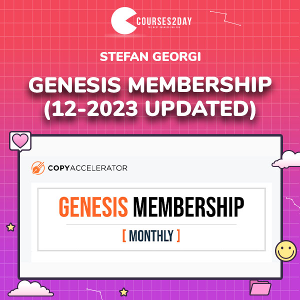 Stefan Georgi – Genesis Membership (12-2023 Updated)