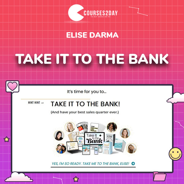 Elise Darma – Take It To The Bank