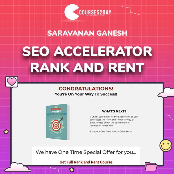Saravanan Ganesh – SEO Accelerator - Rank And Rent