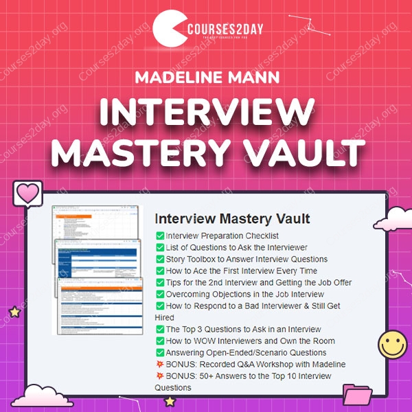 Madeline Mann – Interview Mastery Vault