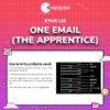 Ryan Lee – One Email (The Apprentice)