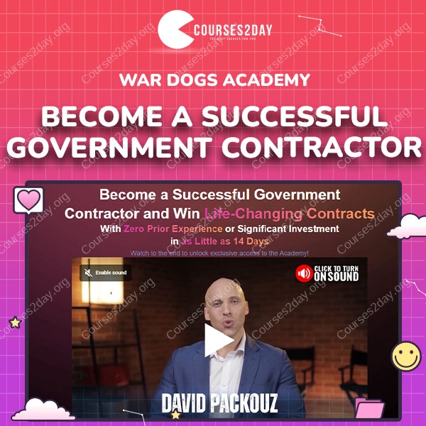 War Dogs Academy – Become a Successful Government Contractor