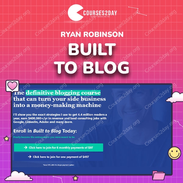Ryan Robinson – Built To Blog