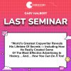 Gary Halbert – Last Seminar