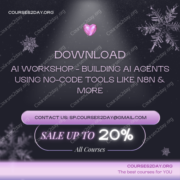 AI Workshop - Building AI Agents using no-code tools like n8n & more