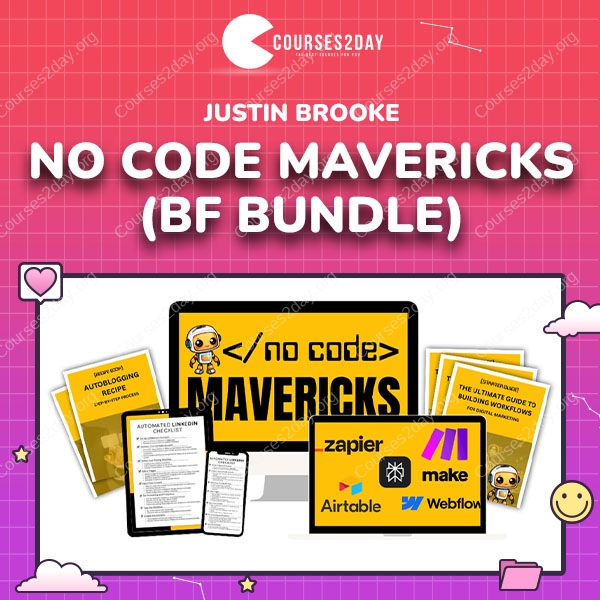 Justin Brooke – No Code Mavericks (BF Bundle)