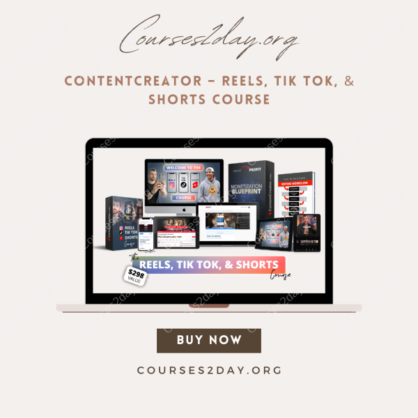 ContentCreator – Reels, Tik tok, & Shorts Course