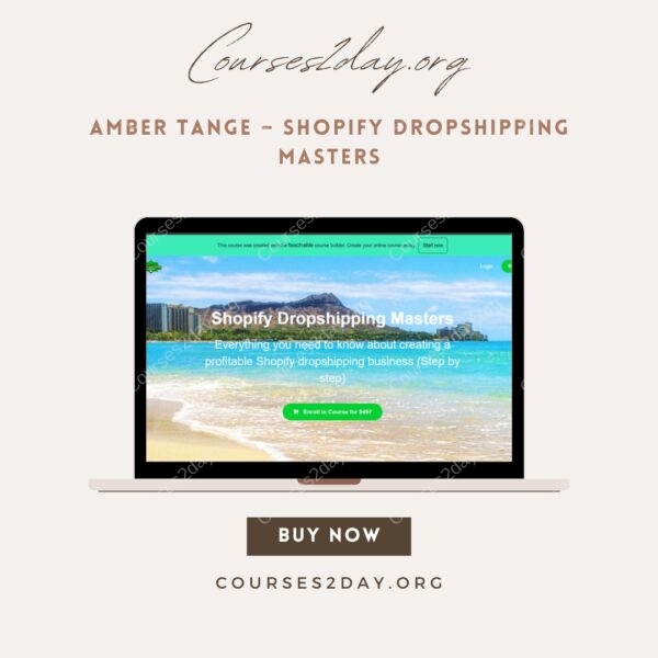 Amber Tange – Shopify Dropshipping Masters