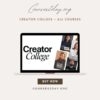 Creator College – All Courses
