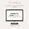 Sam Barnes – Publish For Profit Mastery