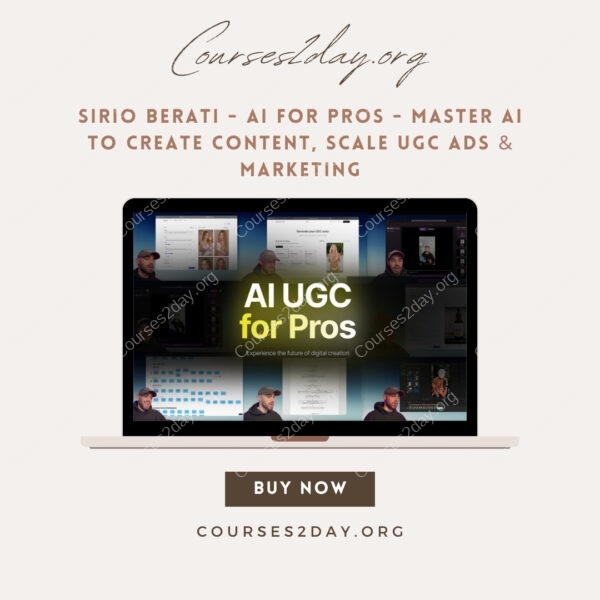 Sirio Berati - AI for Pros - Master AI to Create Content