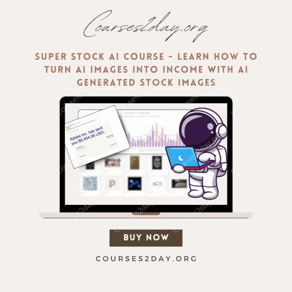 Super Stock Ai Course - Learn How To Turn Ai Images Into Income With Ai Generated Stock Images
