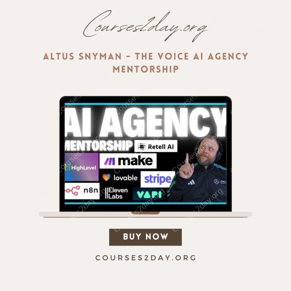 Altus Snyman - The Voice AI Agency Mentorship