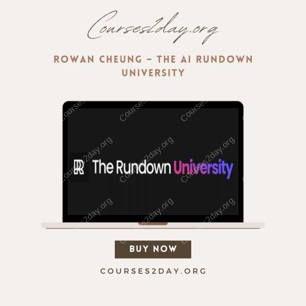 Rowan Cheung – The AI Rundown University