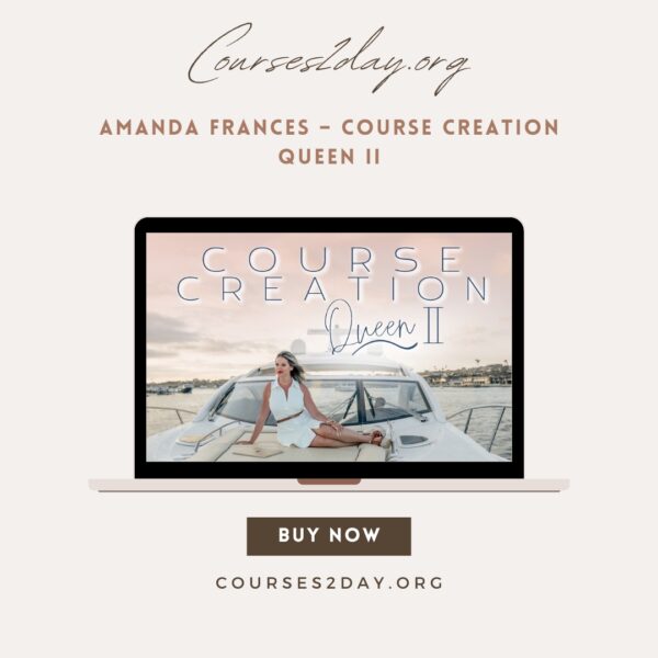 Amanda Frances – Course Creation Queen II