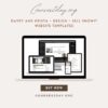 Davey and Krista – Design + Sell Showit Website Templates