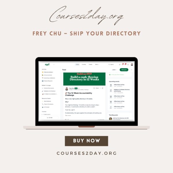 Frey Chu – Ship Your Directory