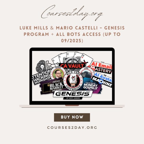 Luke Mills & Mario Castelli - Genesis Program + All Bots Access (Up to 09/2025)